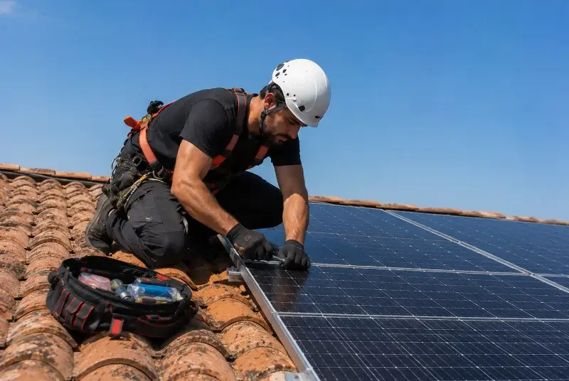 Maintenance et monitoring de panneaux solaires à Grayan-et-l'Hôpital